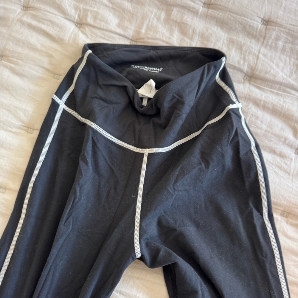 WeWoreWhat corset leggings black